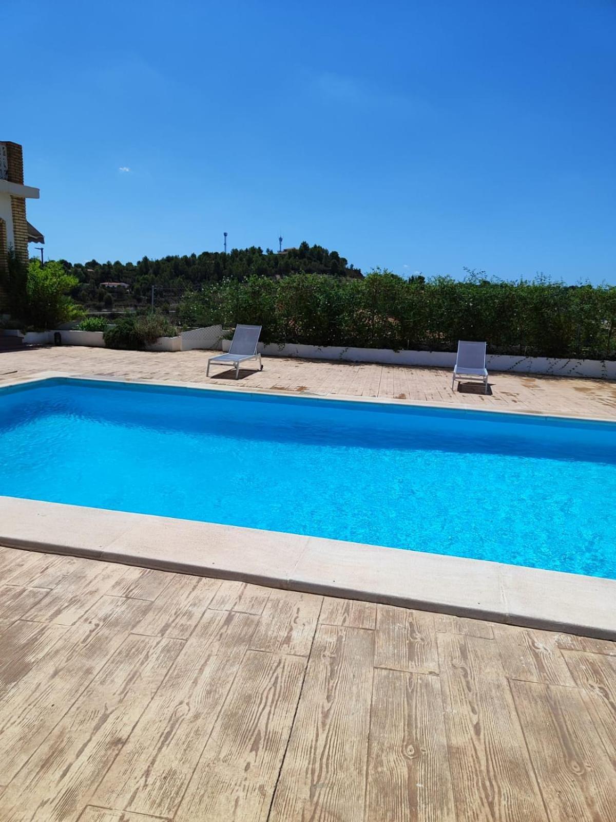 El Recreo, Private Pool & Bbq Villa Godelleta Ngoại thất bức ảnh